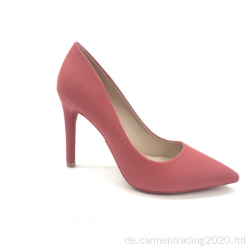 Damenmode sexy Stilettos spitzer Zeh Damen Wildleder